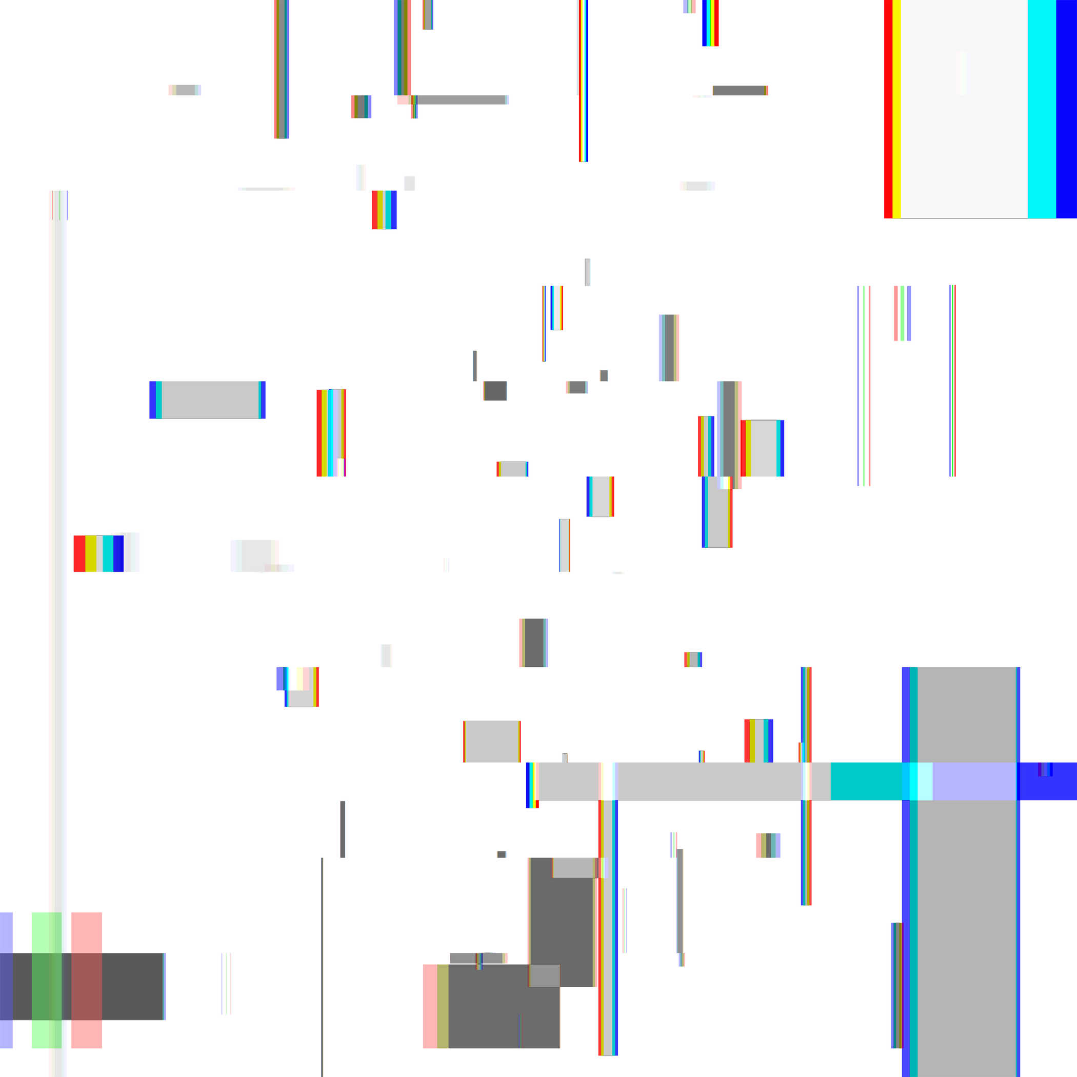 Glitch effect error overlay screen